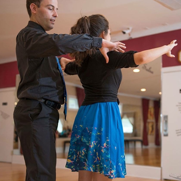 private ballroom dance lesson - social graces ballroom dance studio - berryville virginia